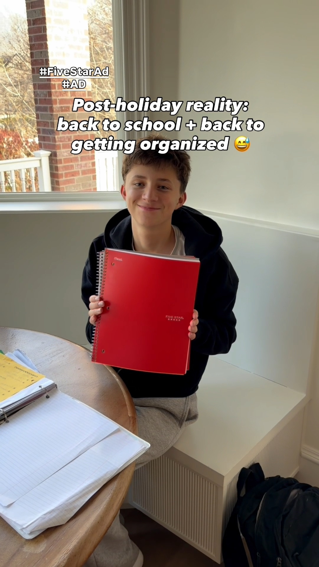 #ad Post-holiday reality check: school is back 😅
We grabbed new @MeadFiveStar + @Target essentials to help everyone reset and get organized for the second half of the year. The girls love their cute new notebooks… and my middle schooler now has no excuse to lose his. 😂Also how cute are these?! #FiveStarAd  #FiveStar #TargetPartner #Target 


#LTKKids #LTKvlog #LTKSeasonal