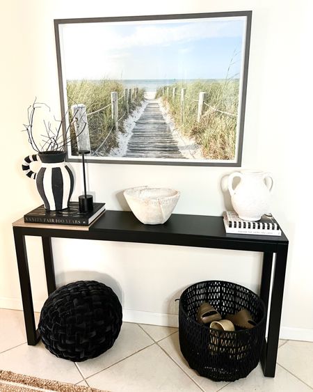 Entryway details
Photo
Painting
Entryway table
Vase
Ceramics
Basket
Foot stool
Coffee table books

#LTKhome #LTKFind