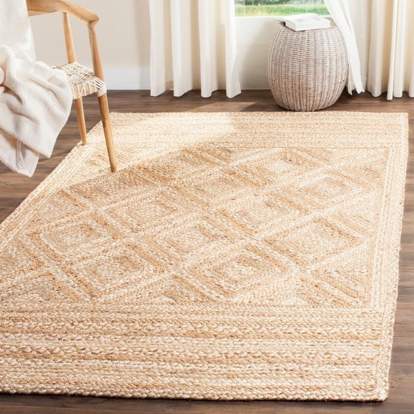 Safavieh Casual Natural Fiber Hand-Woven Natural Jute Rug - 5' x 8' | Bed Bath & Beyond
