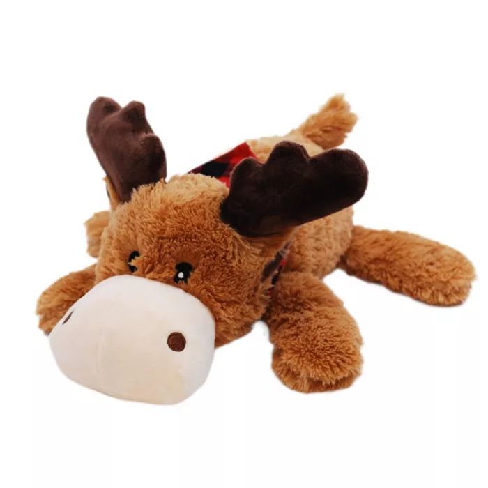 KONG Holiday Cozie Reindeer Dog Toy - Brown | Target