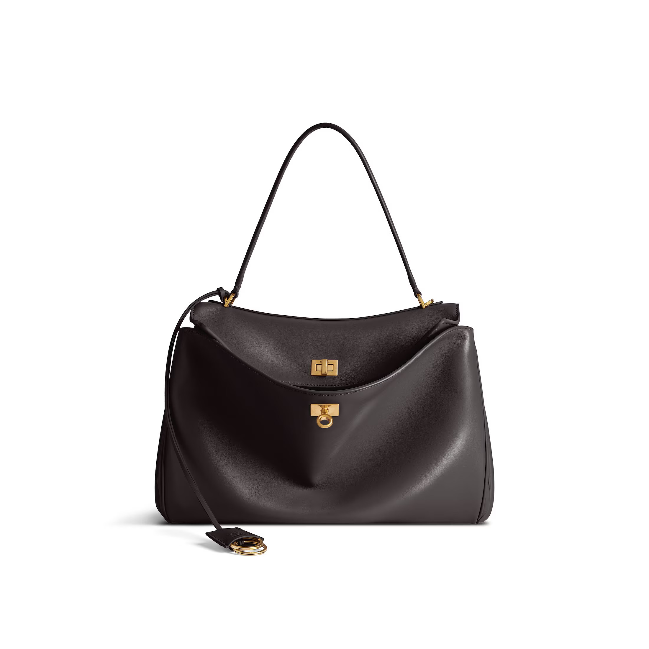 Balenciaga Rodeo Handbag Medium - Brown - Women's | Balenciaga