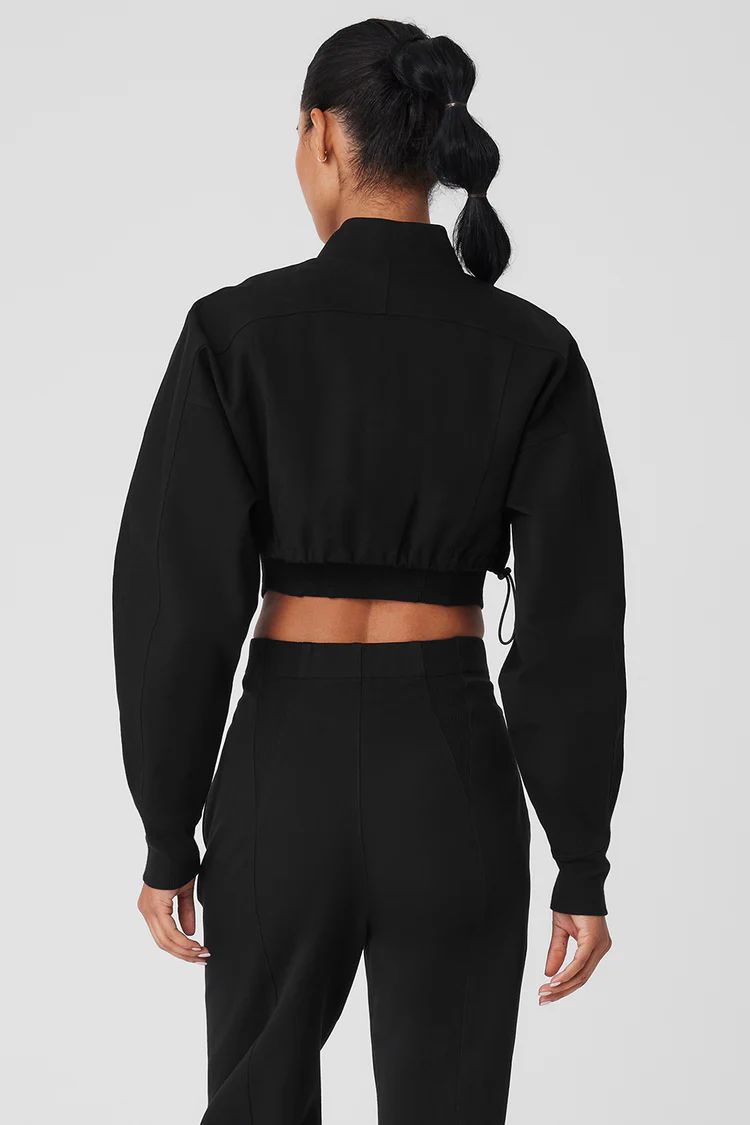 On Point Moto Jacket - Black | Alo Yoga