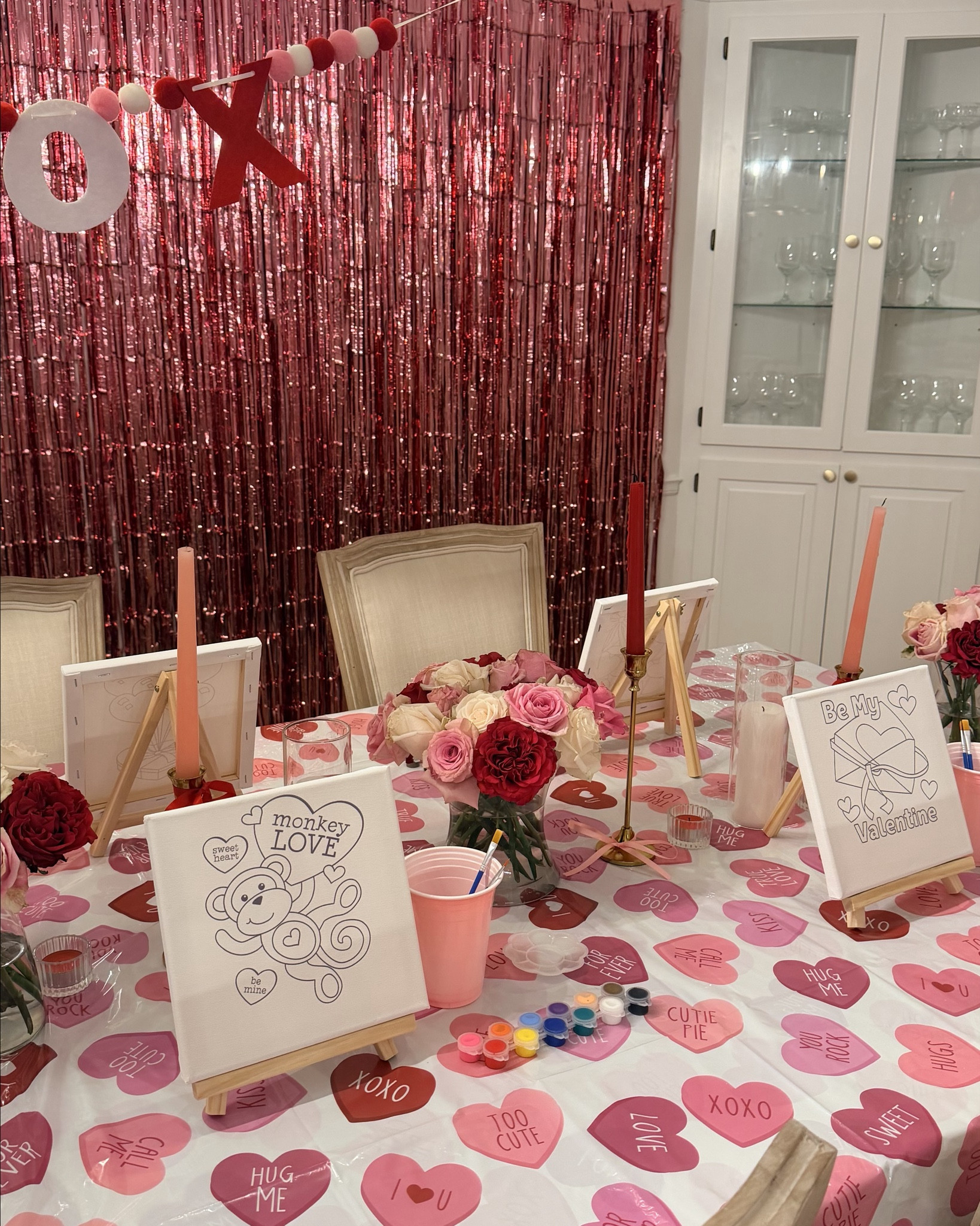 Details from my Galentine’s party! We had the best time sipping wine, eating yummy food, painting, and watching spice world in our pajamas!

Galentine‘s, Valentine’s Day, Galentine‘s party, pajama party, girls night, Galentine’s decor, Valentine’s Day decor

#LTKHome #LTKSeasonal #LTKValentine