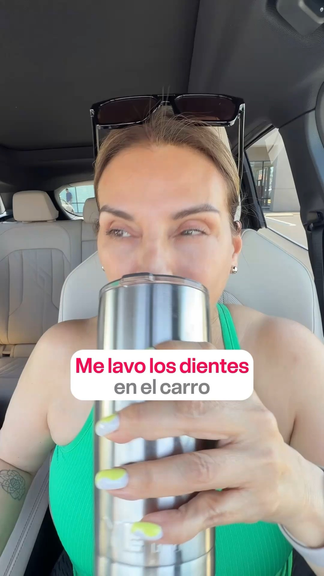 Me lavo los dientes en el carro

#LTKselfcare #LTKOver40 #LTKBeauty