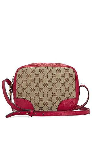 Gucci GG Canvas Shoulder Bag in Beige | Revolve Clothing (Global)