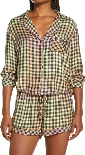 Kellen Gingham Short Pajamas | Nordstrom