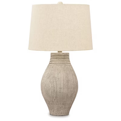 Layal Table Lamp Beige - Signature Design by Ashley | Target