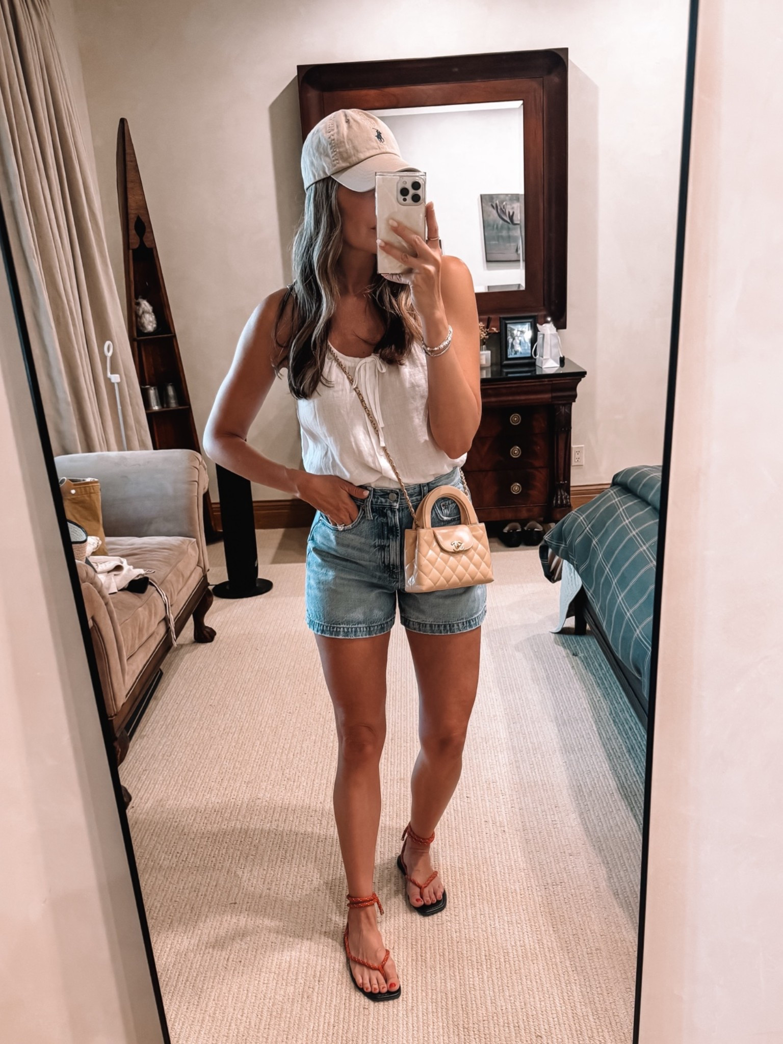 Baseball outfit - small in tank, size 26 in shorts

#LTKootd