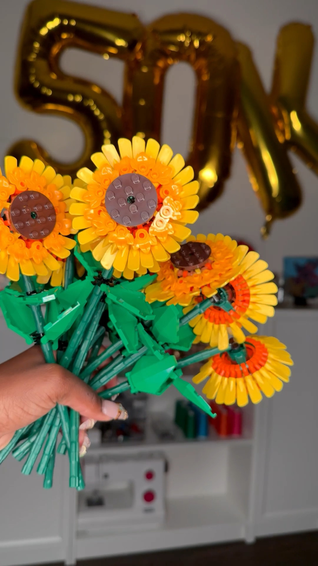 A dozen sunflowers that’ll never die. 🌻🌻