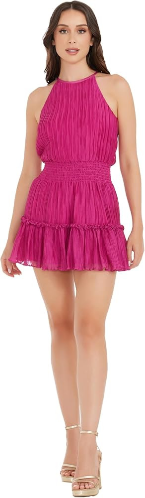 Dress the Population Women's Kaylee Fit and Flare Mini Dress | Amazon (US)