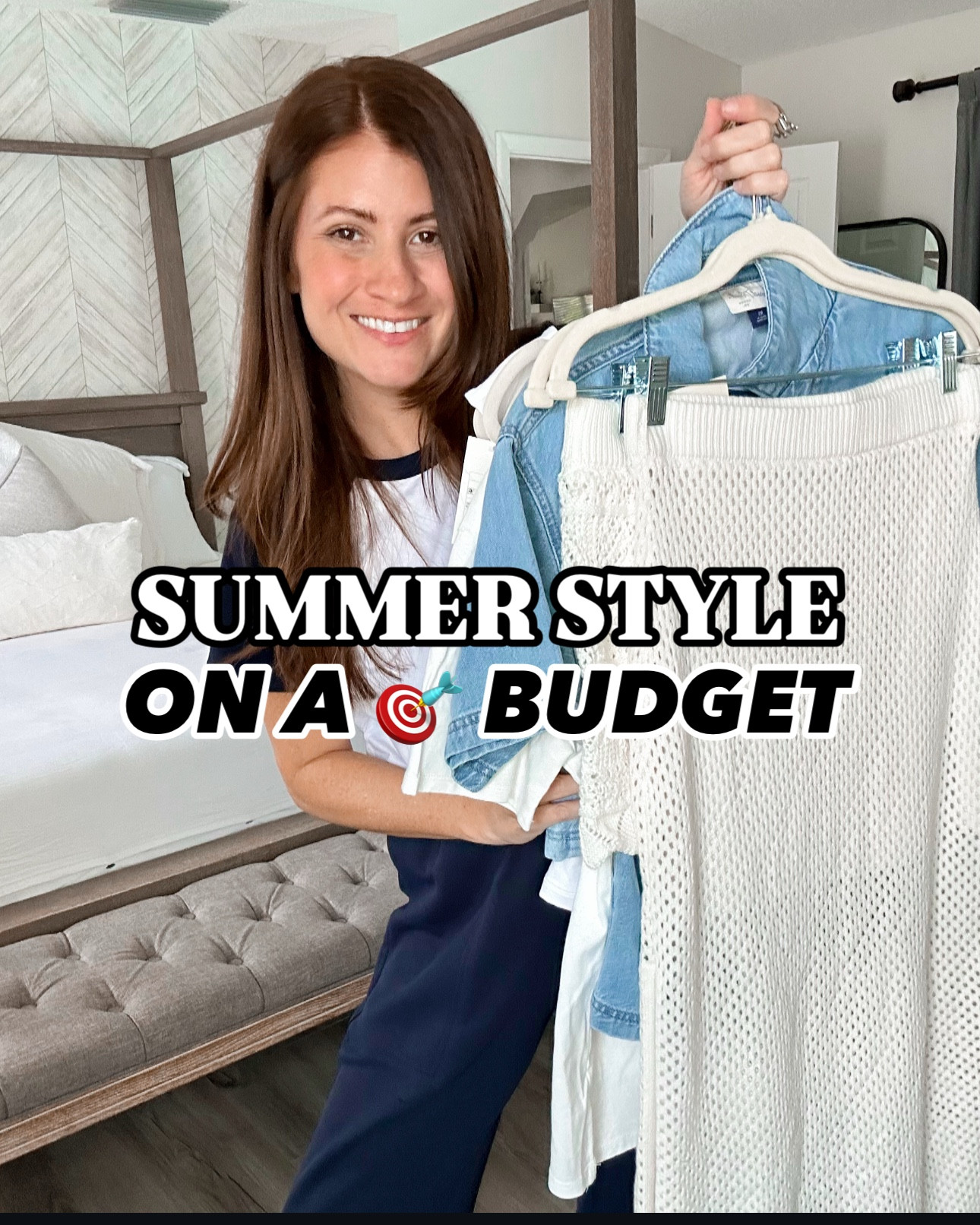 Summer style, on a Target budget ☀️🎯Bringing you affordable and trendy looks that feel like a splurge — without the price tag! {Comment SHOP} and the best part is… most are currently on major SALE! 🎯❤️  See sale price below 👇🏼

Comment SHOP to get all the links sent right to you!

Follow me for more budget-friendly fashion finds you’ll actually wear 💛

Wearing:
Crochet skirt- small (now $21)
Off the shoulder top- small (not online)
Denim shorts- small (now $14))
Graphic tee- small (now $10.50)
Pull on jeans- XS 
Denim button down- XS (now $17.50)
Crochet shorts- small (now$17.50)
Embroidered Tank- medium (now $3.50)

#Target #TargetStyle #TargetFinds #AffordableFashion #SummerStyle #BudgetLooks #TargetRun #StyleOnABudget #OOTD #LookForLess

#LTKOver40 #LTKStyleTip #LTKSaleAlert