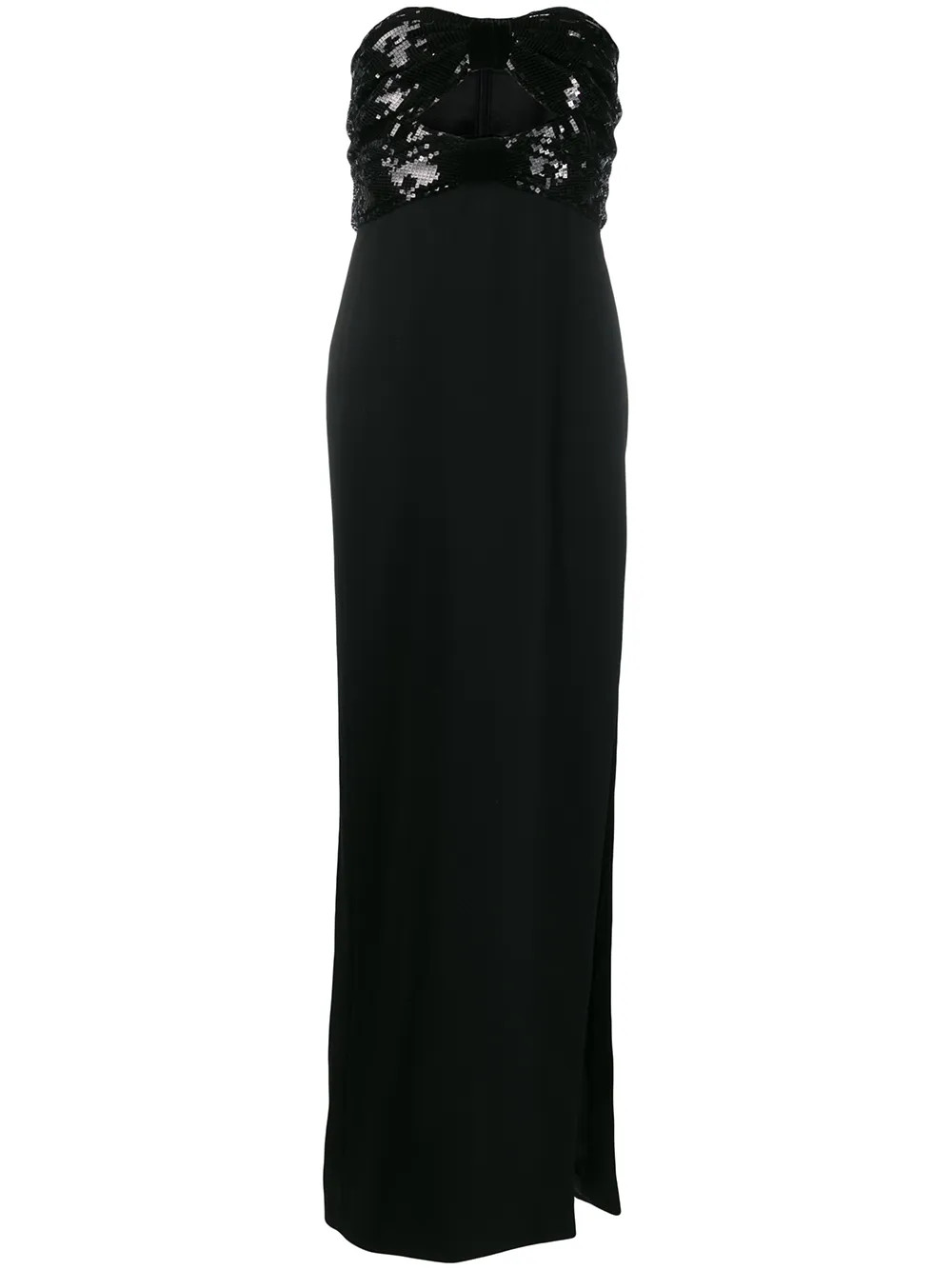 Saint Laurentsequin-embellished evening gown | Farfetch Global