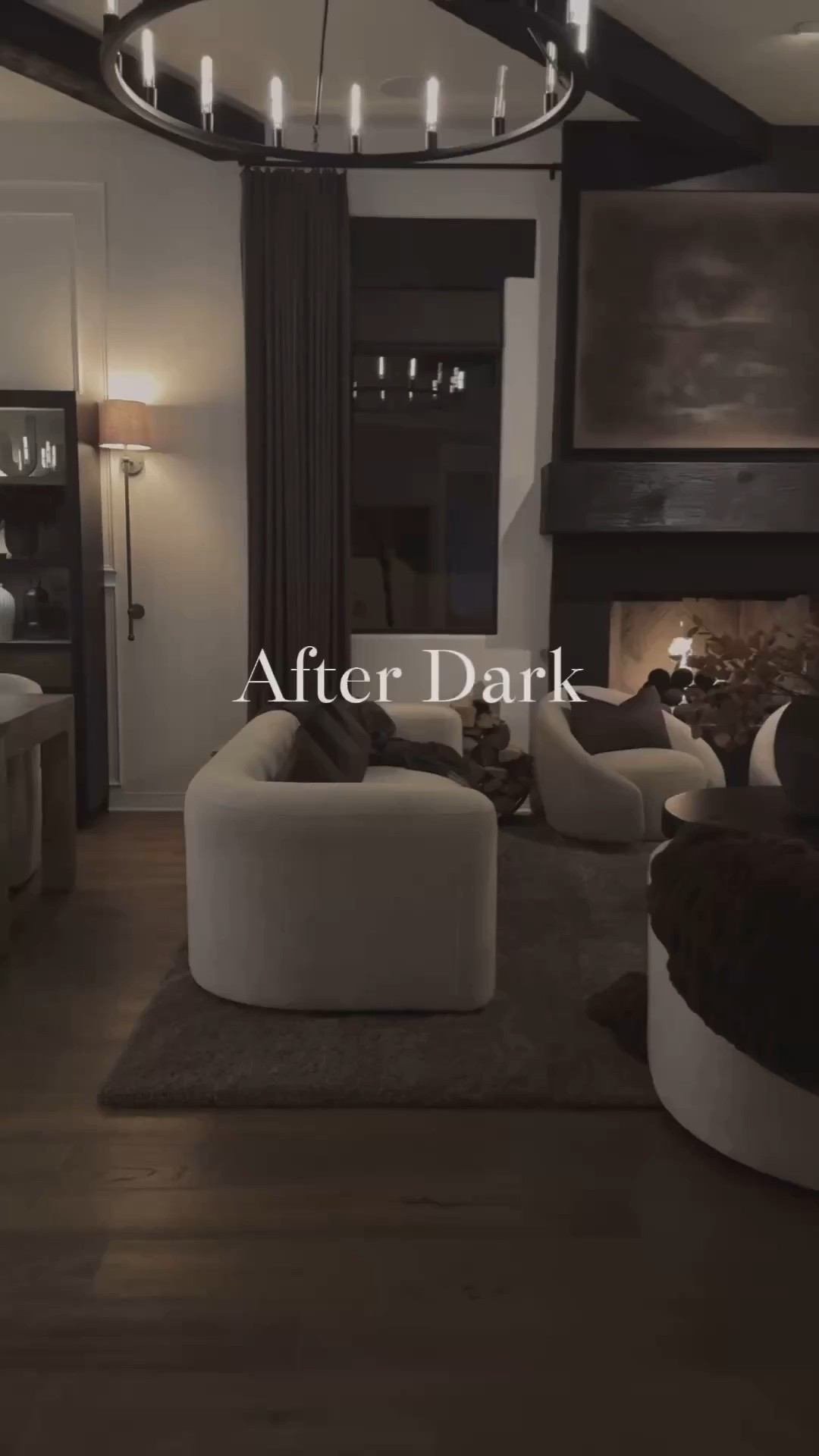 My favorite time of day; when the lights dim and the mood sets in 🤎 There’s just something about that after-dark glow that makes everything feel calm, cozy, and perfectly styled.

#moodyhomedecor #interiordesign #livingroominspo


#LTKFindsUnder100 #LTKHome