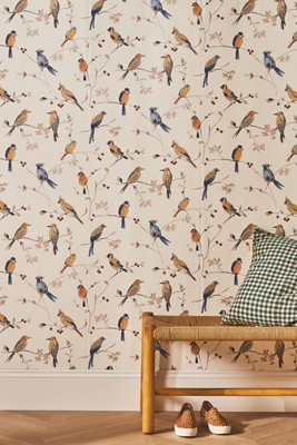 Bird Song Wallpaper | Anthropologie (US)