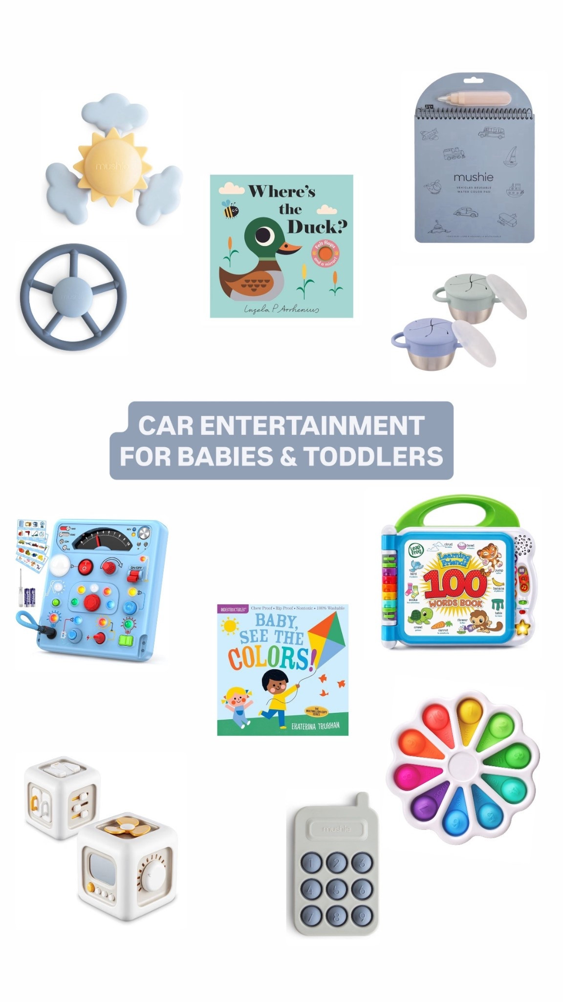 Items that will keep your baby & toddler entertained & happy in the car ✨👶🏼🚗

#LTKBaby #LTKTravel #LTKmomlife