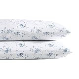 Laura Ashley Home - Sateen Collection - 2pc Pillowcase Set - 100% Cotton, Silky Smooth & Luminous Sh | Amazon (US)