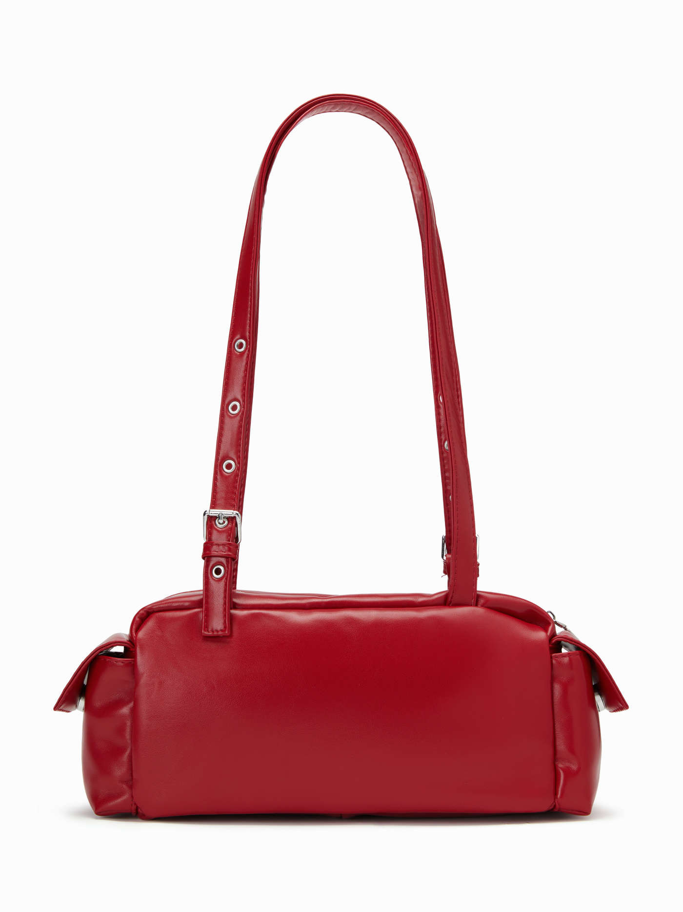 Faux Leather MULTI POCKET BOSTON FAUX LEATHER SHOULDER BAG For School Daily Casual | Cider