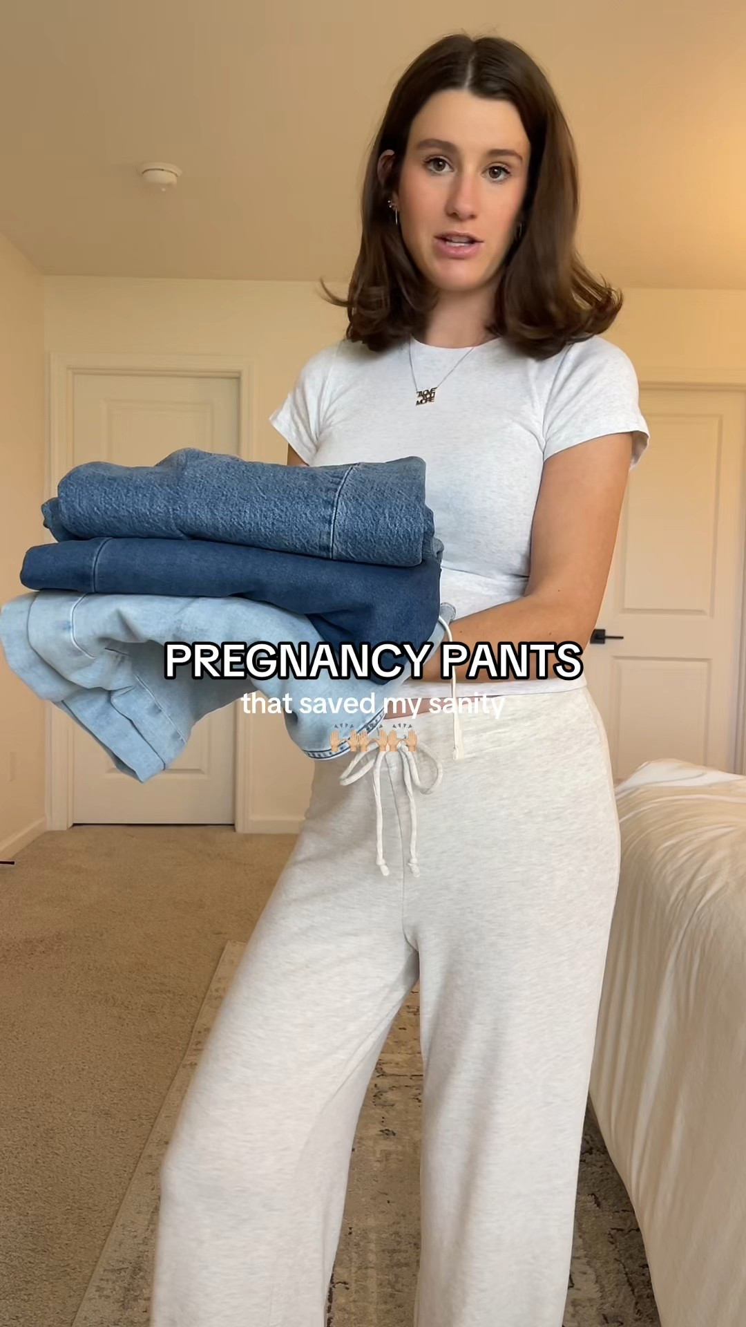 pregnancy pants I swear by!!! 

abercrombie: pre-26 now-29 , medium wash 
gap: small, light indigo & medium indigo 

clothes I'm wearing:
Pants- small, light heather oatmeal 
top- small, heather cloud white 

#LTKBaby #LTKSeasonal #LTKHoliday