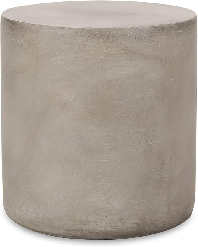 Christopher Knight Home 313406 Side Table, Light Gray | Amazon (US)