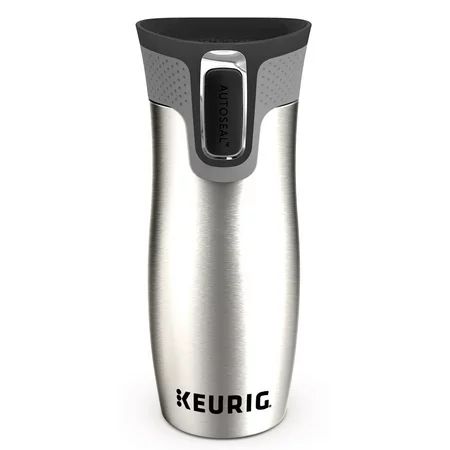 Keurig 14oz Contigo AUTOSEAL West Loop Vacuum Insulated Stainless Steel Coffee Travel Mug with Easy- | Walmart (US)