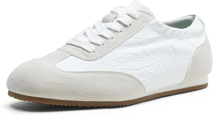 Vepose Women's Retro Lightweight Casual Sneakers Size 6,8200 | Boho Square Toe Suede GAT Trainers... | Amazon (US)
