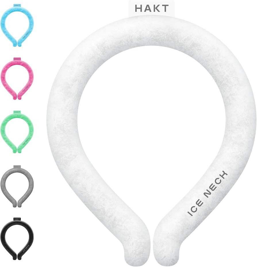 Neck Cooling Tube, Wearable Cooling Neck Wrap for Hot Summer, Reusable 18℃/64℉ Ice Ring Neck ... | Amazon (US)