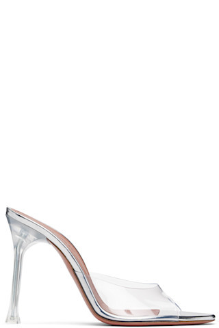 Transparent Alexa Glass 60 Heeled Sandals | SSENSE
