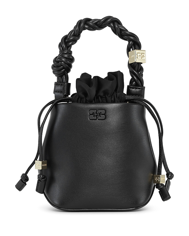 Ganni Bou Small Black Bucket Bag | Bloomingdale's (US)