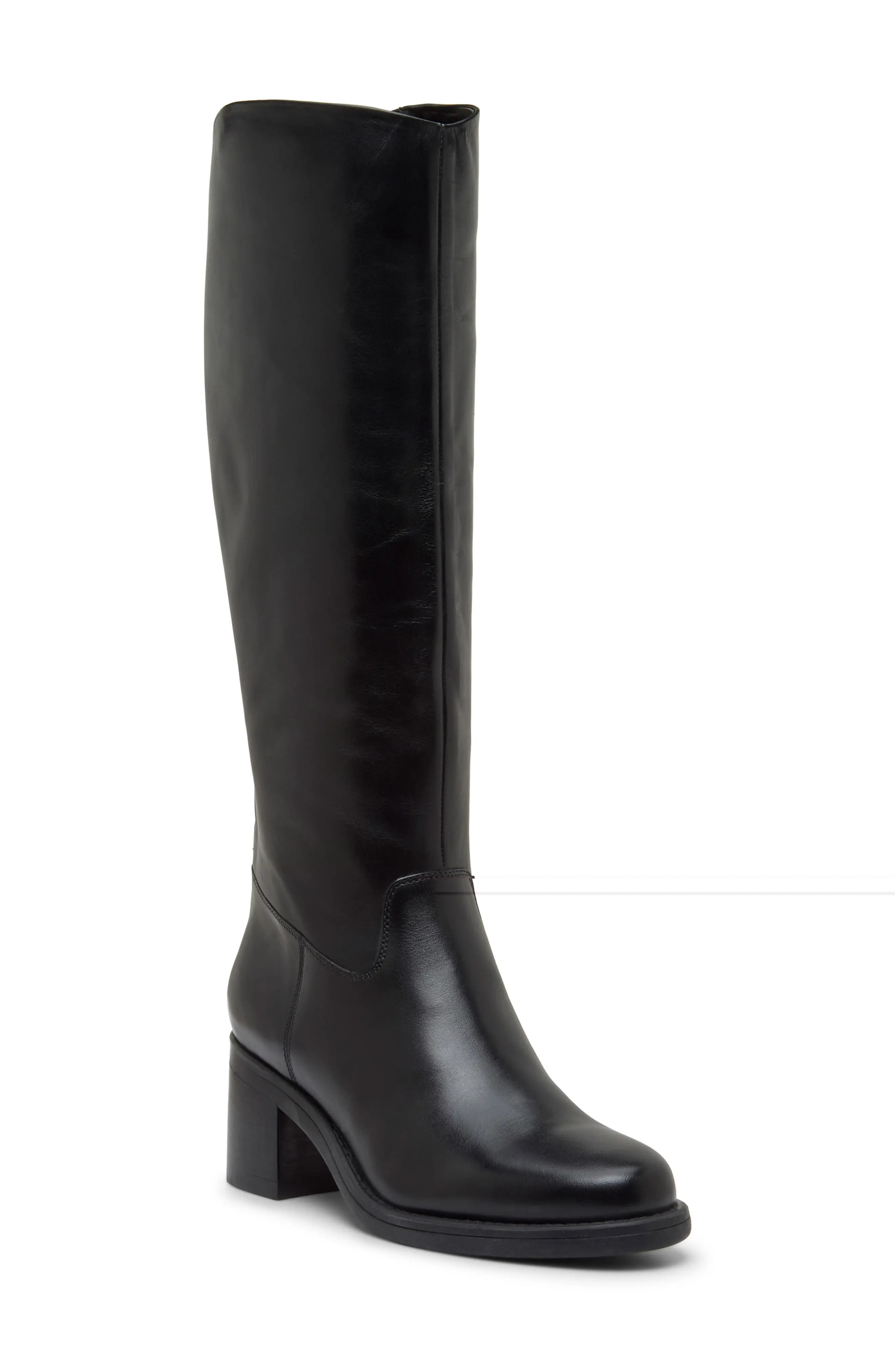 Vince Camuto Alesa Knee High Boot in Black at Nordstrom, Size 5.5 | Nordstrom