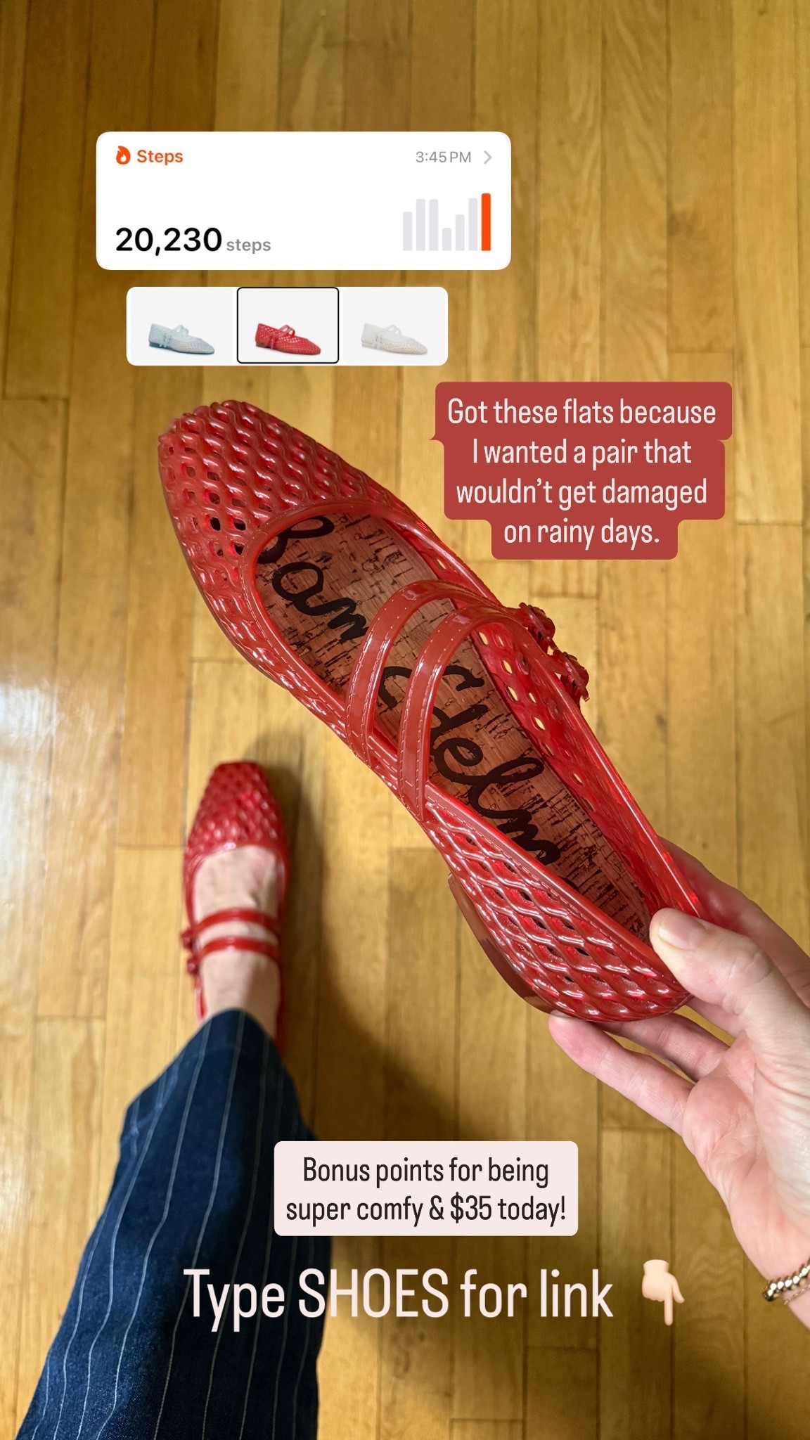 $34 today use code HEYFALL. Walked 20k steps in these mary Jane’s today! Sized up 1/2. Padded footbed and comfy for fall.

#LTKSaleAlert #LTKSeasonal