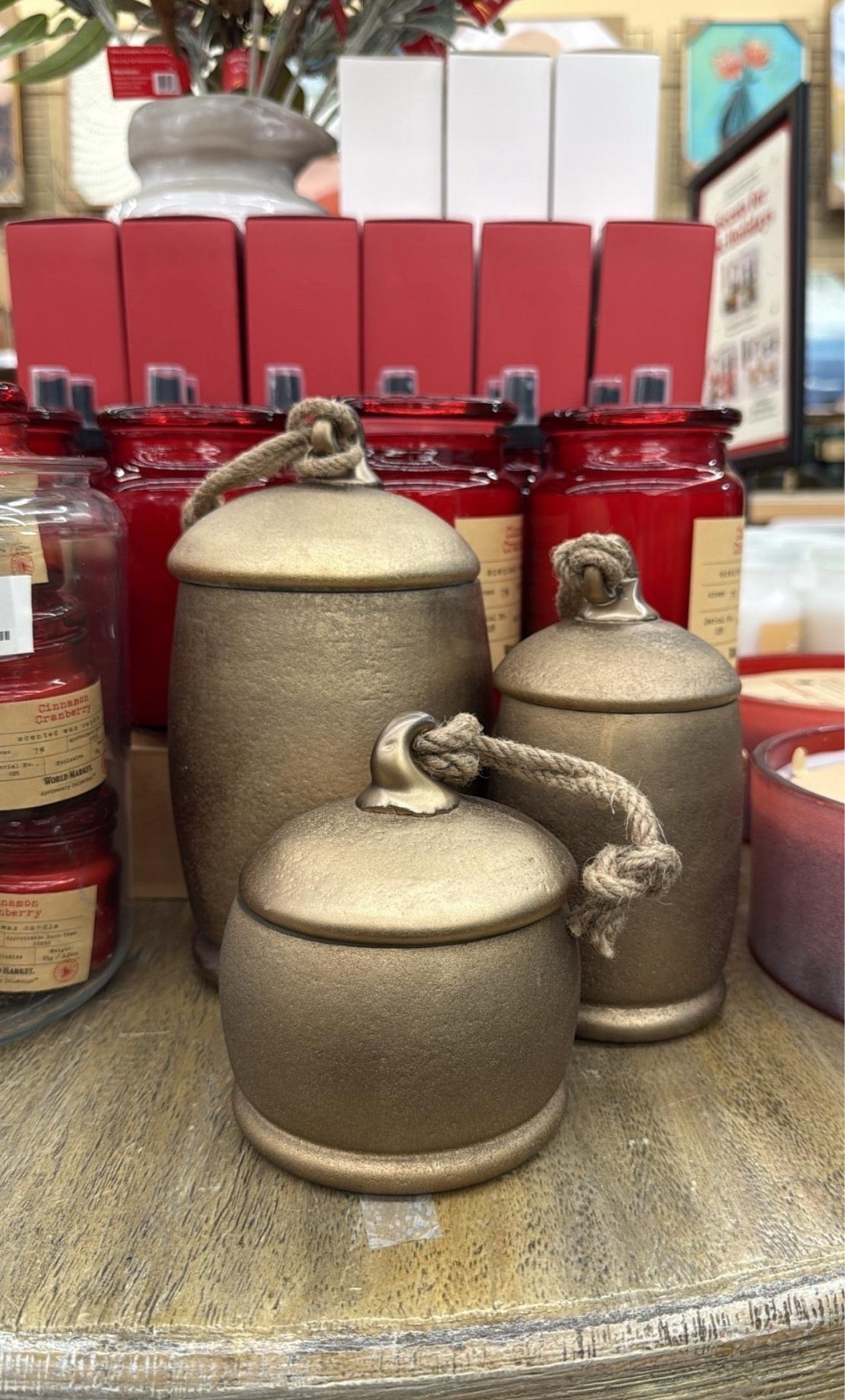 World market gold bell candle | world market Christmas | Christmas decor

#LTKSeasonal #LTKHome