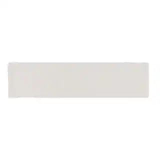 Jeffrey Court Cotton Blossom White 2.5 in. x 9.75 in. Glossy Textured Ceramic Wall Tile (5.38 sq.... | The Home Depot