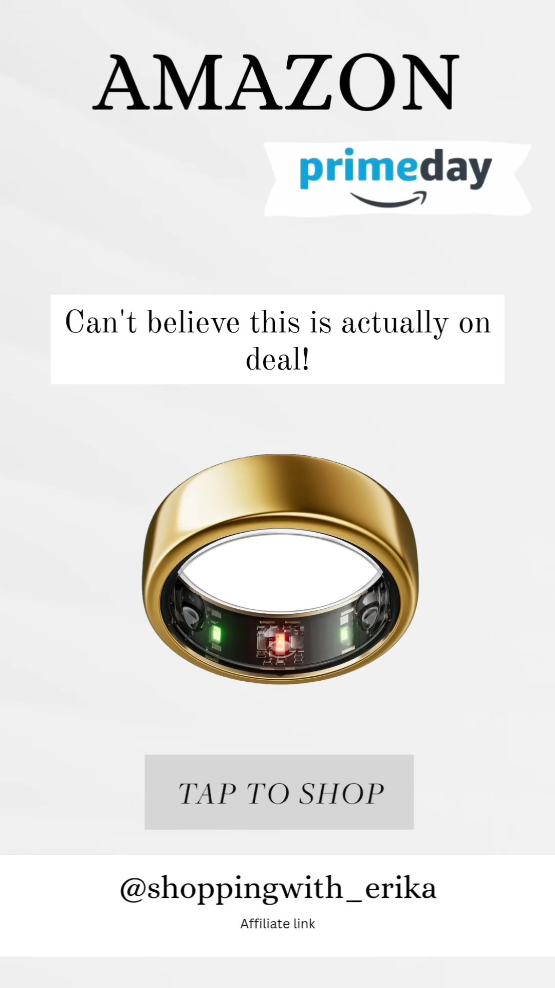 Oura ring on sale?! Unreal! 

#LTKSaleAlert #LTKFitness #LTKActive