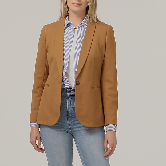 Parke blazer in wool flannel | J. Crew US