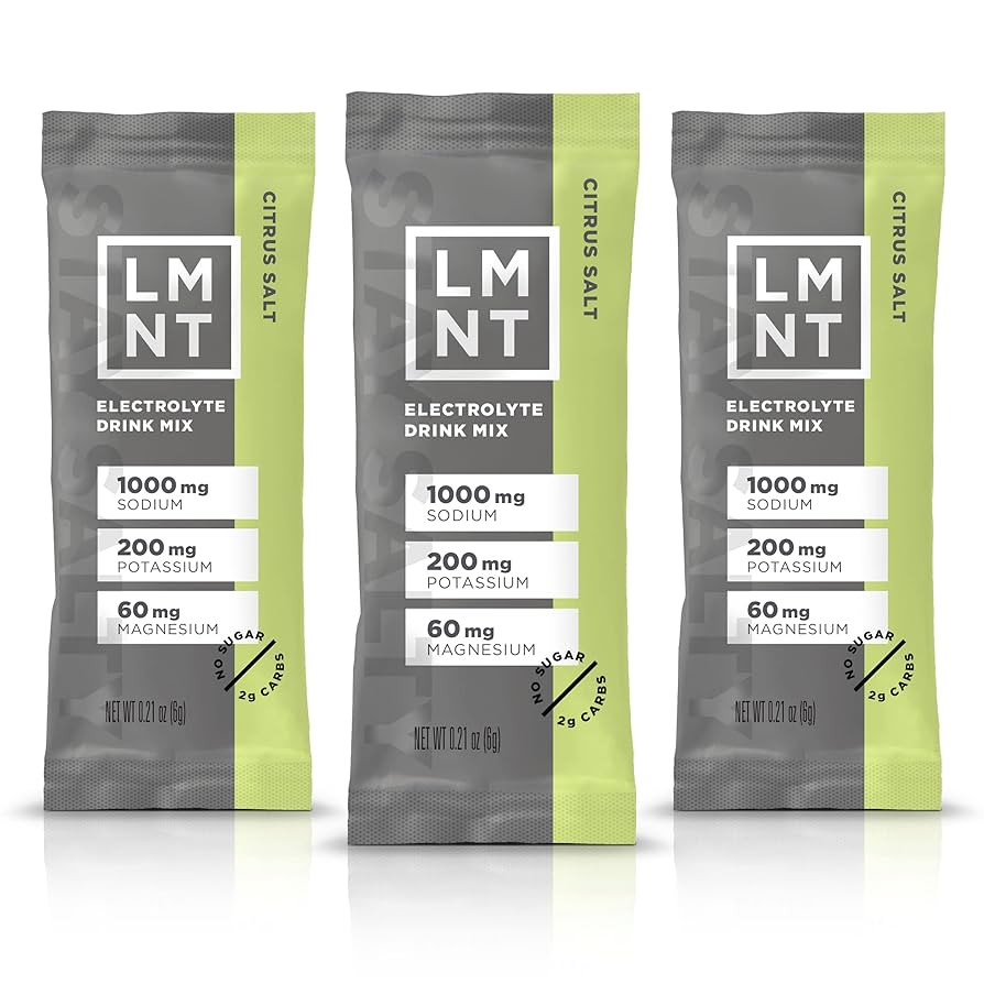 Drink LMNT Zero Sugar Electrolytes - Citrus Salt | Drink Mix | 30-Count | Amazon (US)