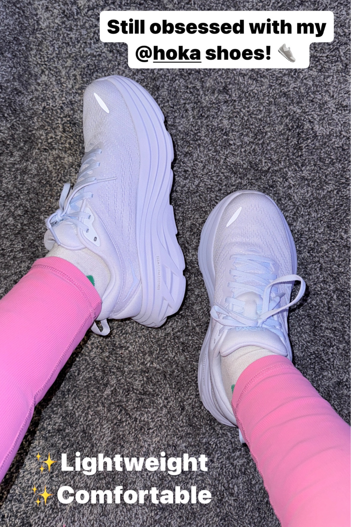 Still loving my hoka Bondi 8s! So comfy and lightweight! 

#LTKmidsize #LTKActive