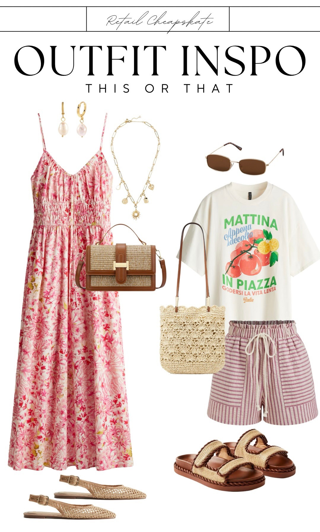 Outfit inspo - this or that?! Which outfit would you rather wear??

#LTKFindsUnder50 #LTKFindsUnder100 #LTKStyleTip
