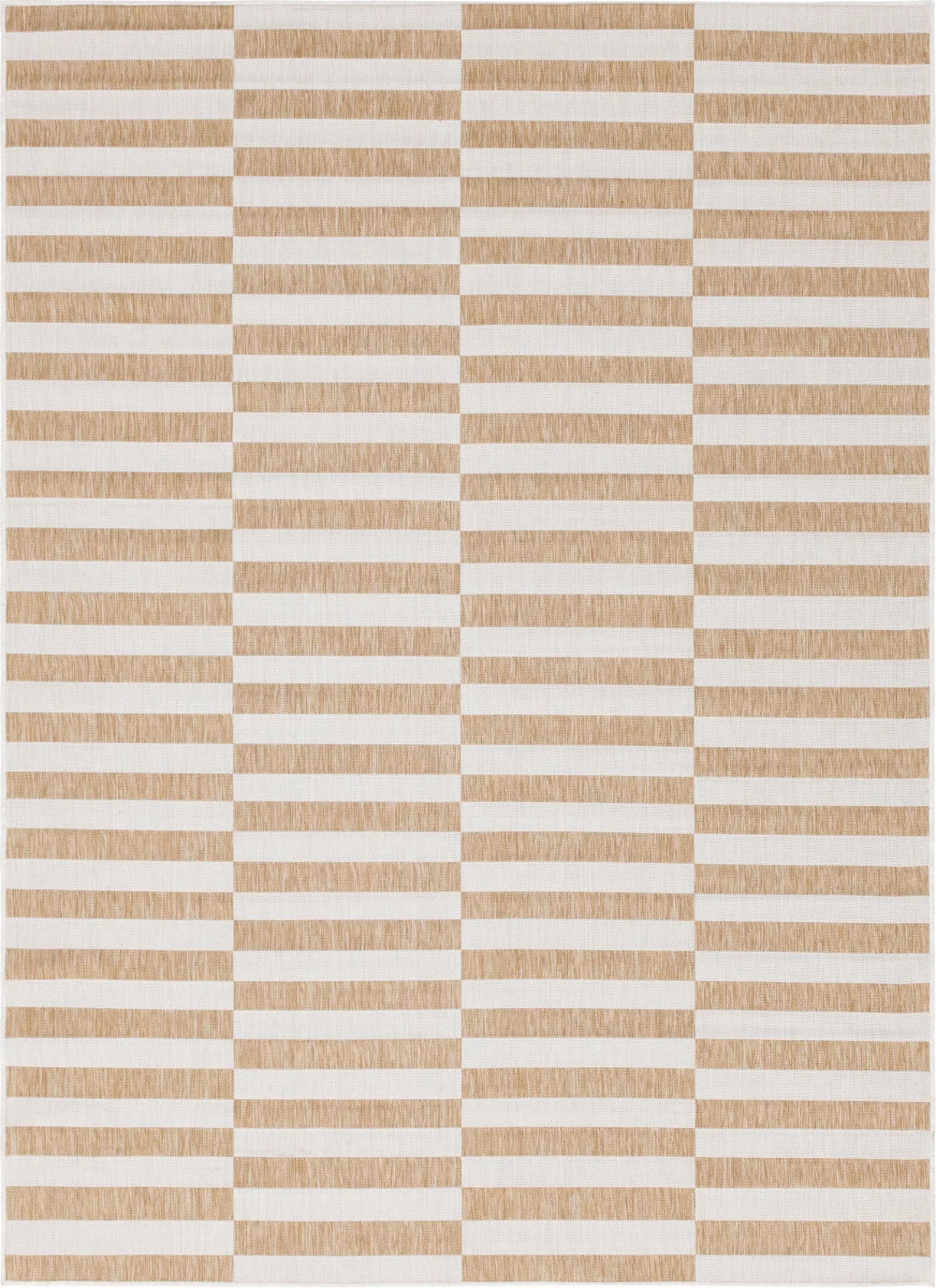 Robinson Taupe/Ivory Indoor/Outdoor Rug | Wayfair North America