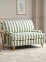 Dusk Hampshire Loveseat - Green Stripe | Very (UK)