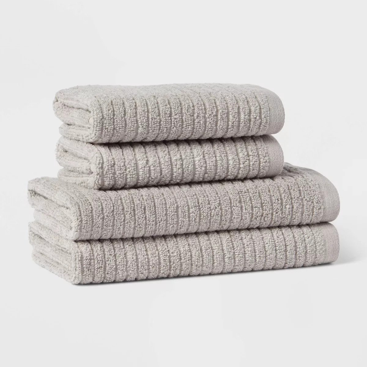 Quick Dry Ribbed Towel Set - Threshold™ | Target