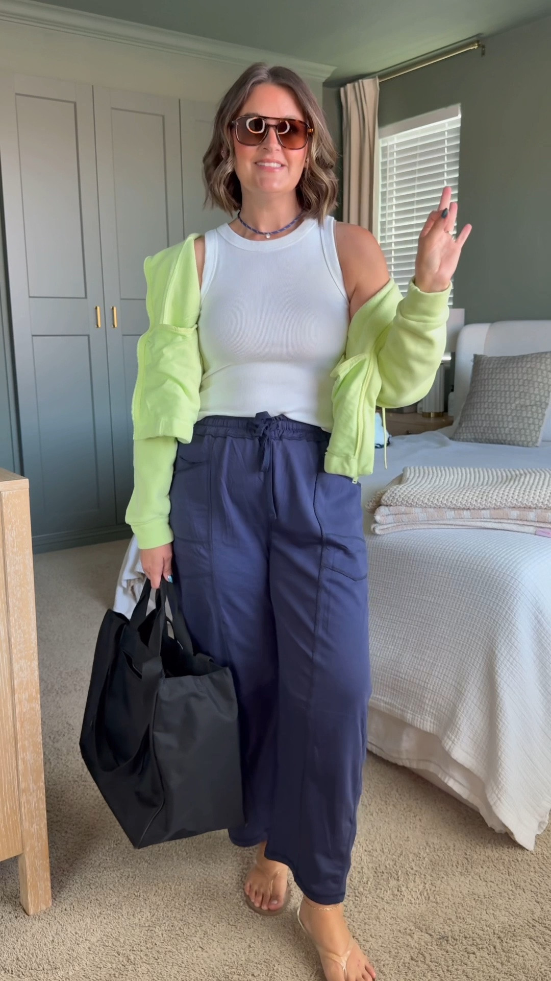 Large in all 💙

Midsize, size 12, casual style, travel outfit

#LTKgrwm #LTKstorytime #LTKMidsize