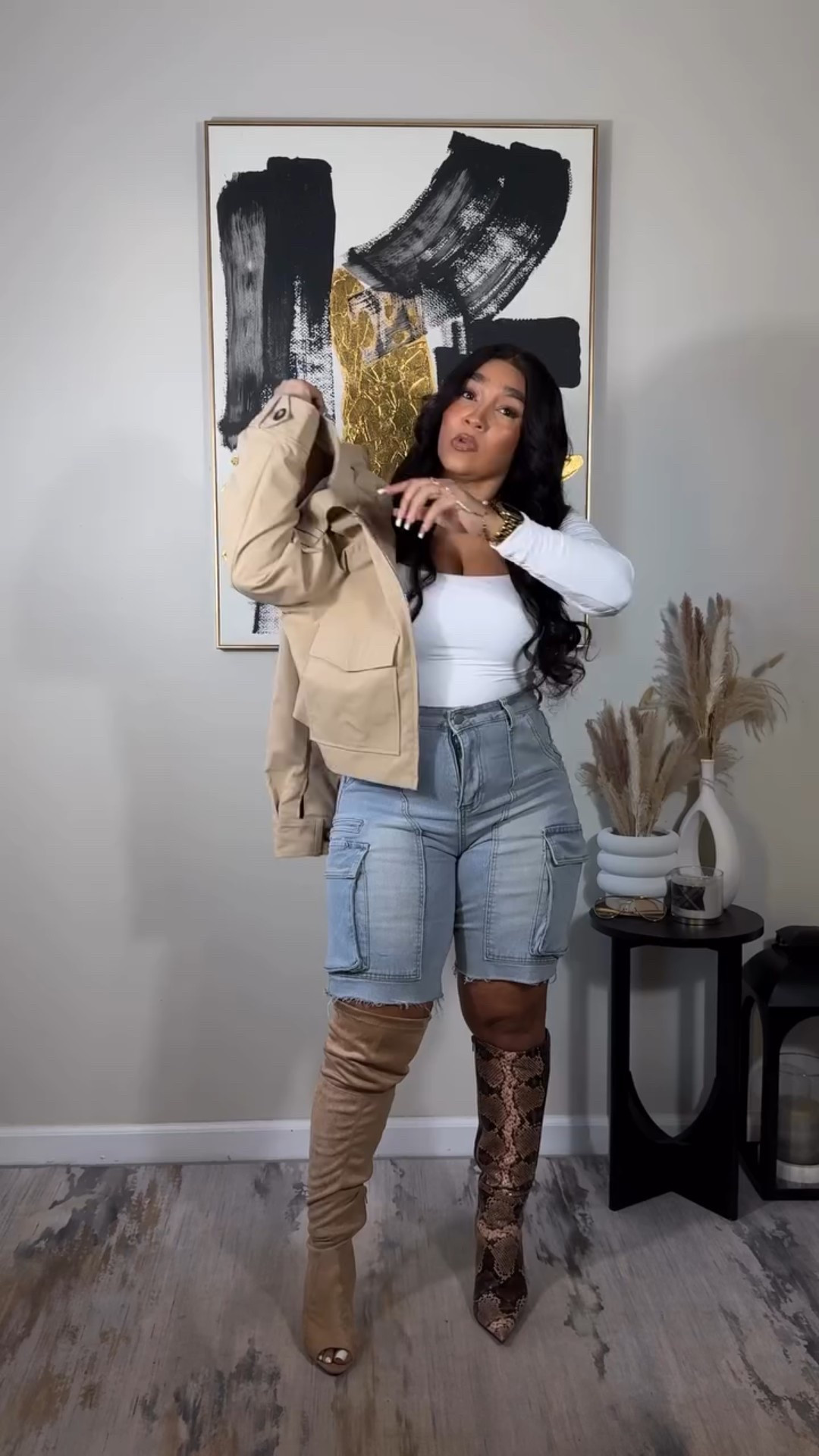 Ok!! These cropped @wanzetaly_offical jackets are soooooo good! I love the structure and cropped length! I can’t decide between the khaki and the green…but I feel like I need the black one too🫣 Prefect for that “chill outfit” day that still eats! Which color is your fav?

Jacket: Small
Everything else: Medium


#LTKSeasonal #LTKootd #LTKgrwm