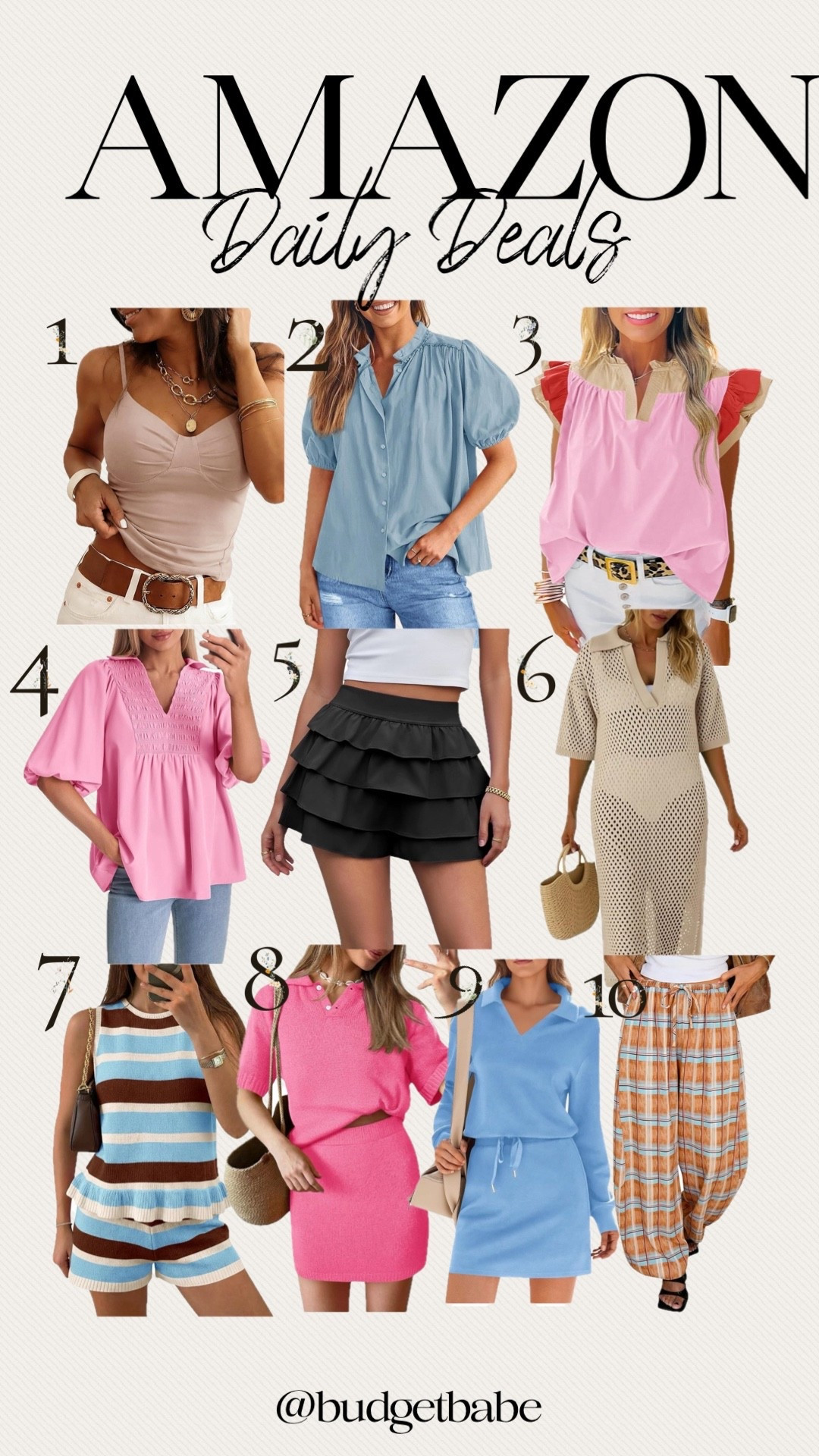 Amazon daily deals! Promo codes expire March 24-31 or while supplies last. 1. V9QCKW4V 2. G8QXSEQG 3. 8NWXOVD2 4. EPVZ8XM8 5. W9YZ3UFH 6. 3GKU8W5U 7. E4SZ3SJB 8. 30M7D740 9. VMKZO6O2 10. 52TZIPSP #amazonfashion 

#LTKSaleAlert