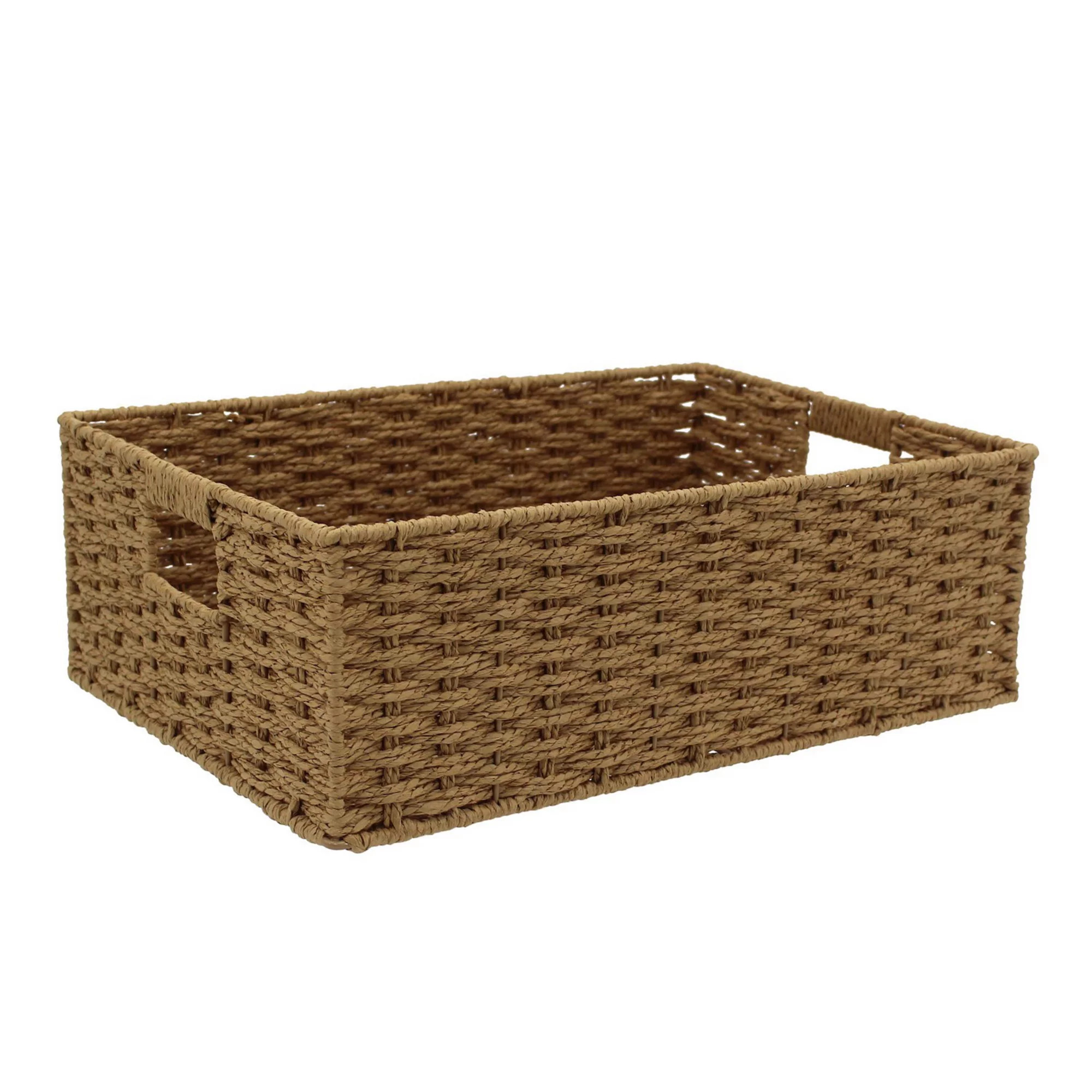 Sonoma Goods For Life® Cove Paper Woven Bins - Large | Kohl's