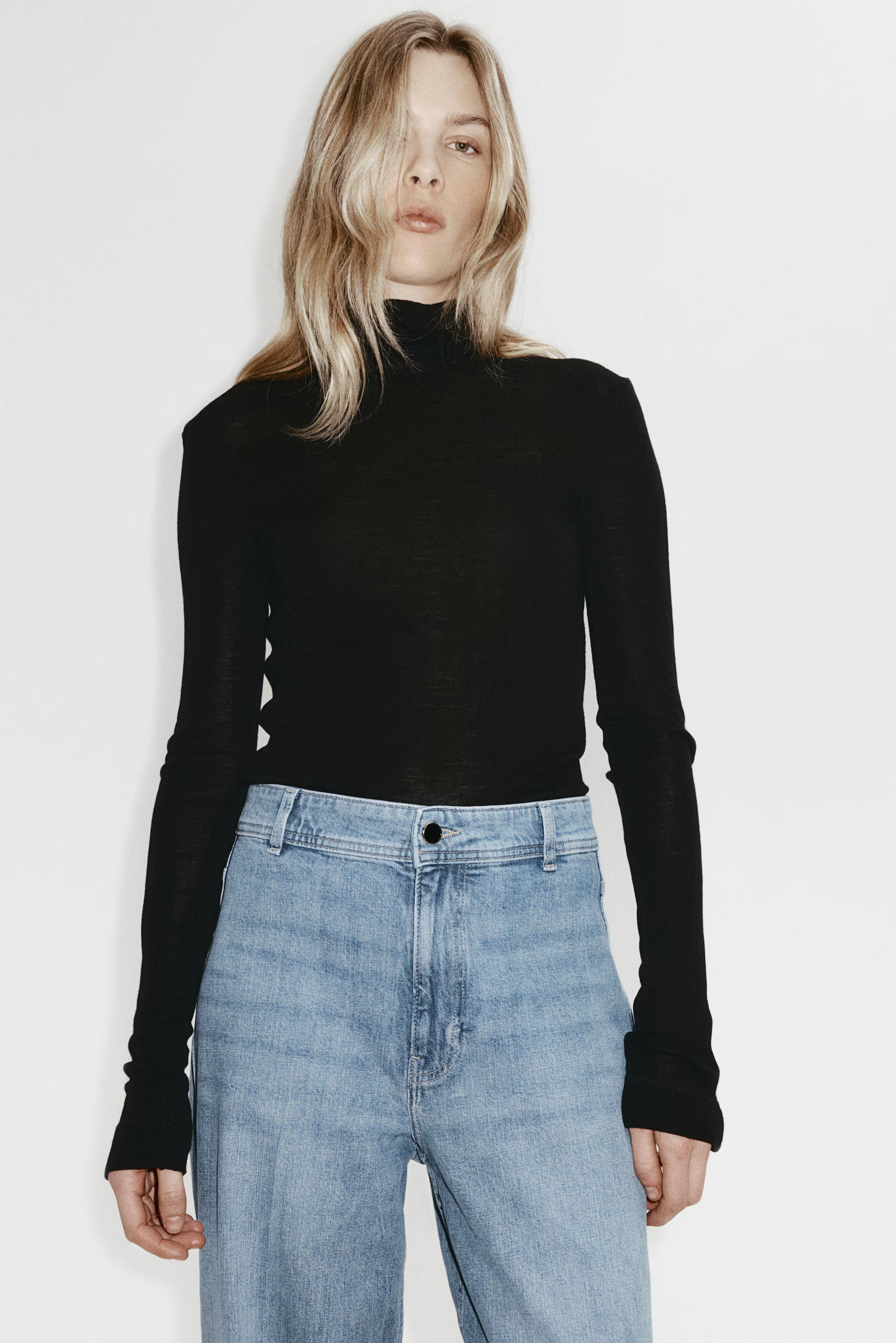 Wide High Jeans | H&M (US + CA)