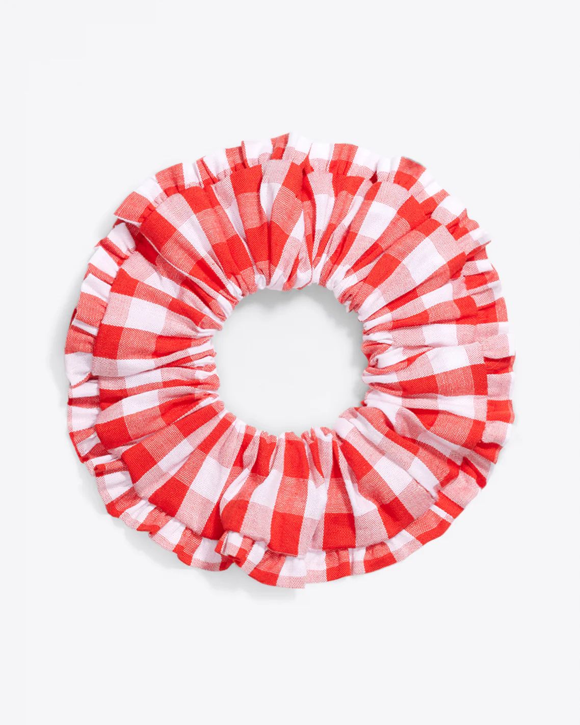 Scrunchie in Poppy Red Gingham | Draper James (US)