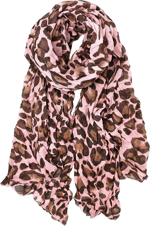 KMystic Classic Leopard Print Scarf | Amazon (US)