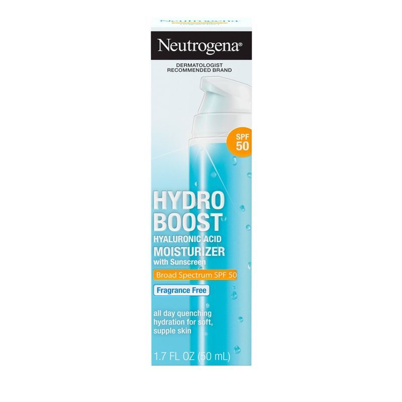 Neutrogena Hydro Boost Moisturizer - SPF 50 - 1.7 fl oz | Target