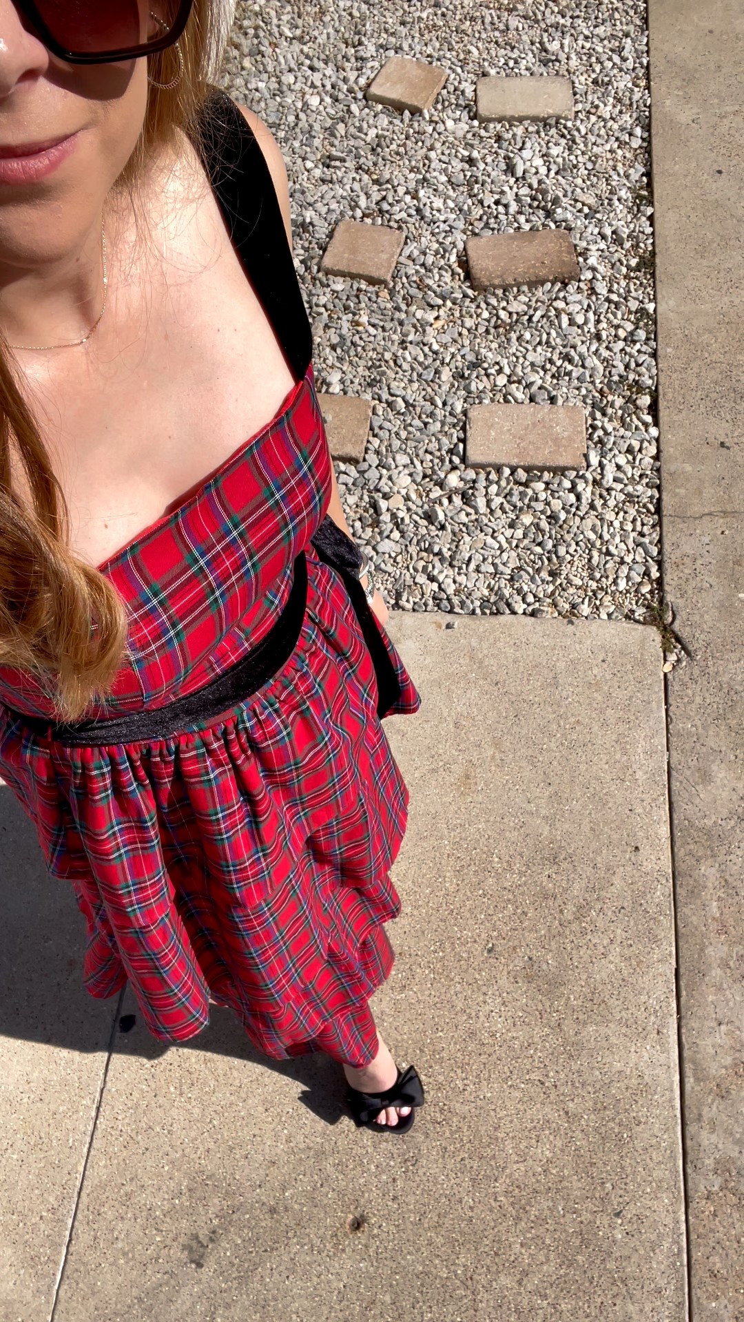 First holiday event in my plaid midi dress 

#LTKHoliday #LTKSeasonal