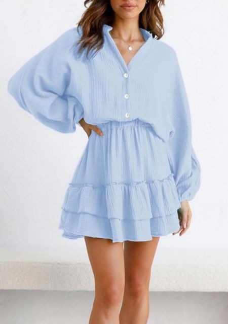 Blue dress
Dress

Spring Dress 
Vacation outfit
Date night outfit
Spring outfit
#Itkseasonal
#Itkover40
#Itku
Amazon find
Amazon fashion 

#LTKfindsunder50